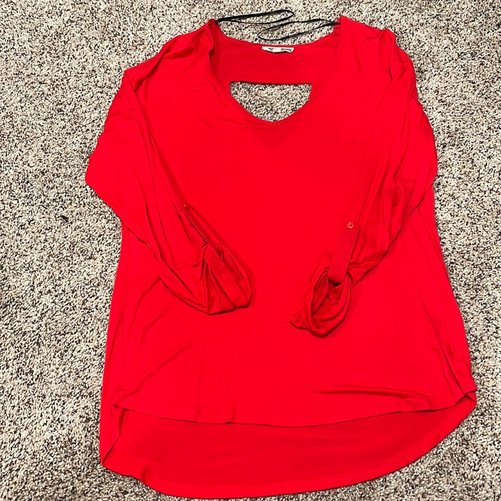 Casual flow work blouse